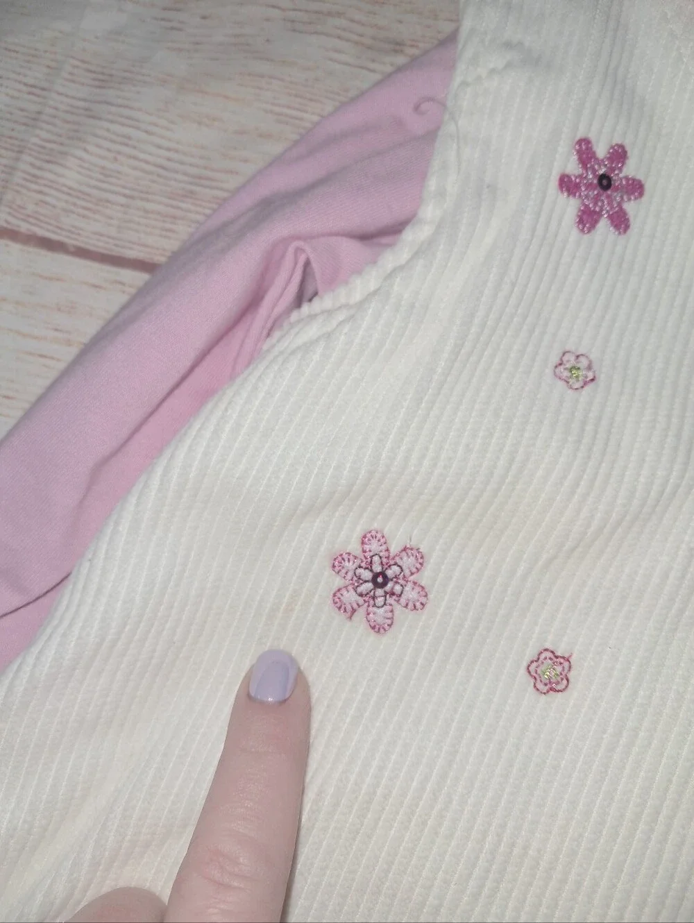 Nwt Mary Jane Buster Brown Baby Girls Embroidered Dress Set Size 12 Months